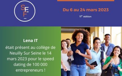 Sensibiliser les jeunes aux métiers du numérique avec 100000 entrepreneurs